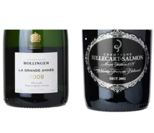2025.08.04 와쿠님 pick - Bollinger Grande Annee 2008 & Billecart Salmon Cuvee Nicolas Francois Billecart 2002