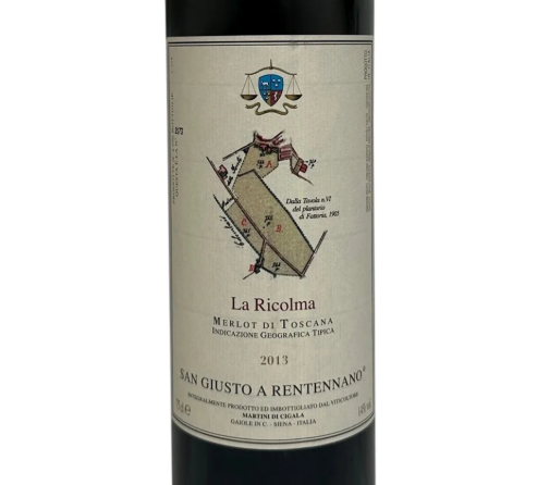 2025.08.19 와쿠님 pick - La Ricolma San Giusto a Rentennano 2013