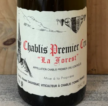 Chablis Vincent Dauvissat La Forest 2023 Blanc (즉시 출고 가능)