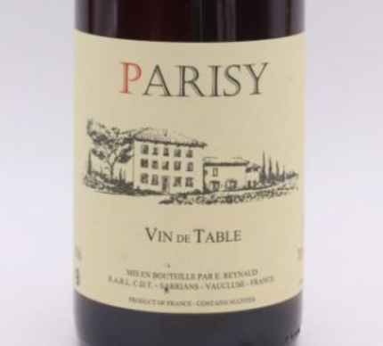 2025.09.15 Ruba pick - Emmanuel Reynaud Vin de Table Rosé Parisy