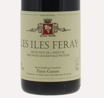 2025.09.17 돔페리뇽님 pick - Pierre Gonon Iles Feray Ardeche IGP 2022 (26년 1분기 배송 예상)