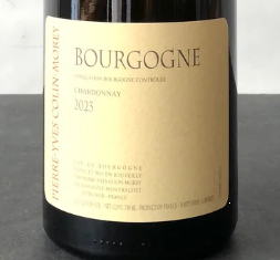 2025.10.30 와쿠님 pick - Pierre-Yves Colin-Morey Bourgogne Chardonnay 2023
