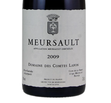 2025.11.10 탄포님 pick - Meursault Domaine des Comtes Lafon 2020