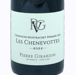 2025.11.25 탄포님 pick - Pierre Girardin Les Chenevottes Chassagne-Montrachet Premier Cru 2022