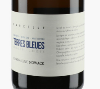 2025.12.01 탄포님 pick - NOWACK Champagne Terres Bleues Extra-Brut 2021