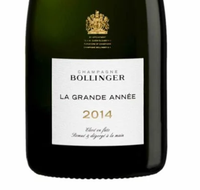 Bollinger La Grande Année 2014