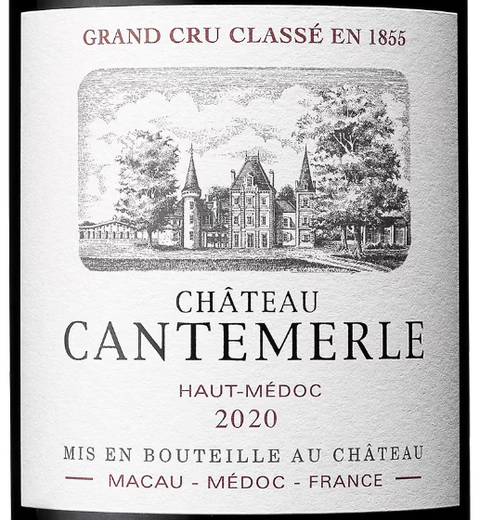 2020 Chateau Cantemerle, Haut-Medoc, France