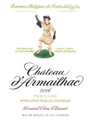 Baron Philippe de Rothschild Chateau d'Armailhac, Pauillac, France