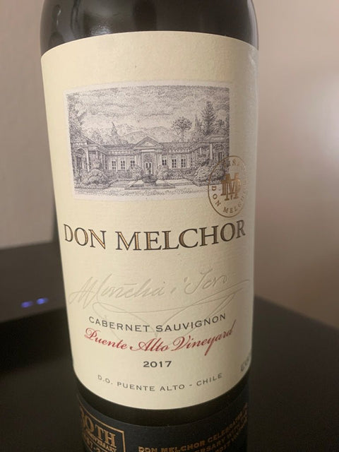 2017 Concha y Toro Don Melchor Cabernet Sauvignon, Puente Alto, Chile