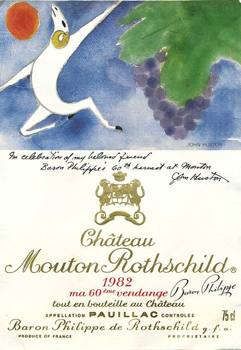 1982 Chateau Mouton Rothschild, Pauillac, France