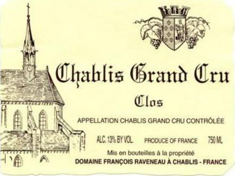 2006 Domaine Francois Raveneau Les Clos, Chablis Grand Cru, France