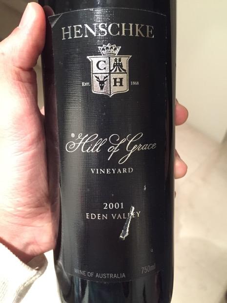 2001 Henschke Hill of Grace Shiraz, Eden Valley, Australia