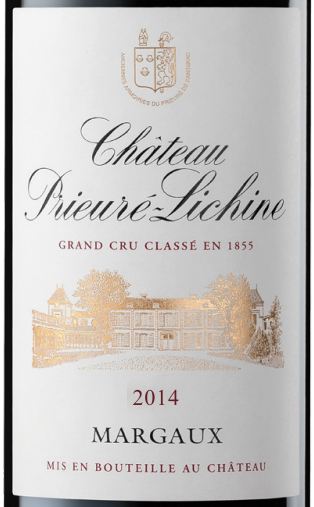 2014 Chateau Prieure-Lichine, Margaux, France