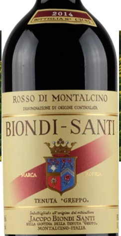 2014 Biondi Santi Tenuta Greppo Rosso di Montalcino, Tuscany, Italy