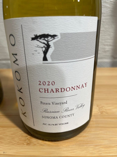 2020 Kokomo Chardonnay Peters Vineyard, Russian River Valley, USA