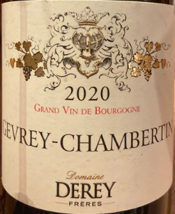 2020 Derey Freres Fixin Les Clos, Cote de Nuits, France