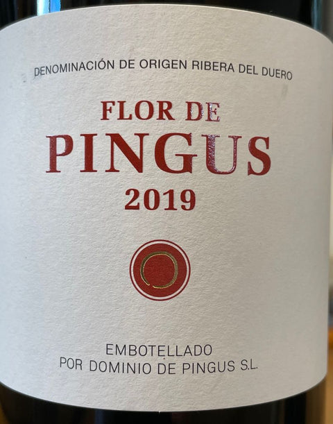 2019 Dominio de Pingus 'Flor de Pingus', Ribera del Duero, Spain