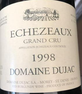 1998 Domaine Dujac Echezeaux Grand Cru, Cote de Nuits, France