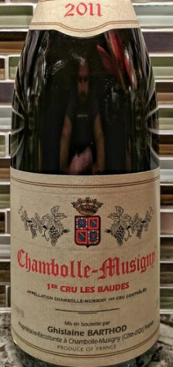 2011 Domaine Ghislaine Barthod Chambolle-Musigny, Cote de Nuits, France